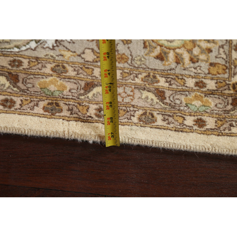 Tapis Kashan à teinture végétale noué à la main 8 x 10
