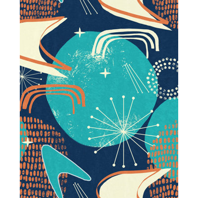 Revival (Mid Century Modern) Abstract Wallpaper Roll