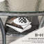 Table basse en rotin avec tablette de rangement, table d'appoint en osier avec plateau en verre Outsunny