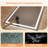 Frameless LED Light Anti-Fog Wall Bathroom Vanity Mirror with Backlit & Frontlit-91383697