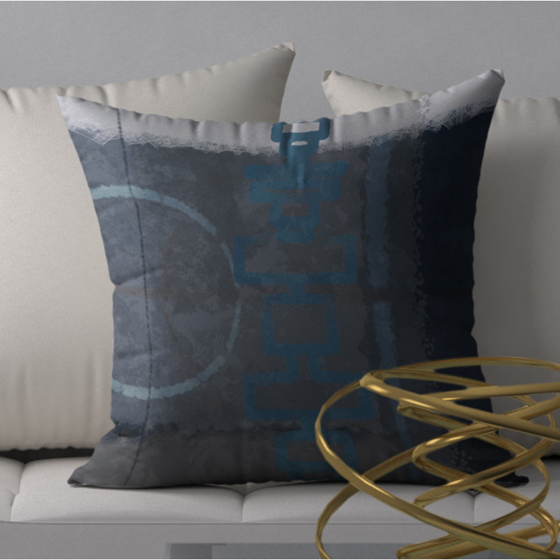  Housse et insert de coussin carré effervescent magnifique, 24" X 24"