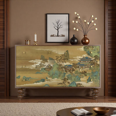 Retro Painted Sideboard