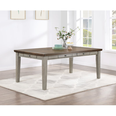 Marquita Pine Solid Wood Dining Table