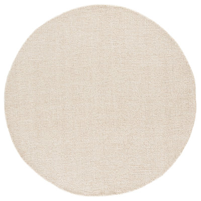 Abstract Hand Tufted Wool; Cotton Solid Color Indoor Rug