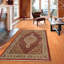 Tapis véritable en soie et laine 4 pi x 6 pi Gresham