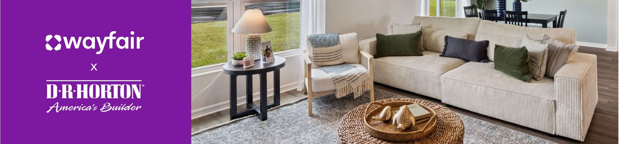 Wayfair x D.R. Horton America's Builder.
