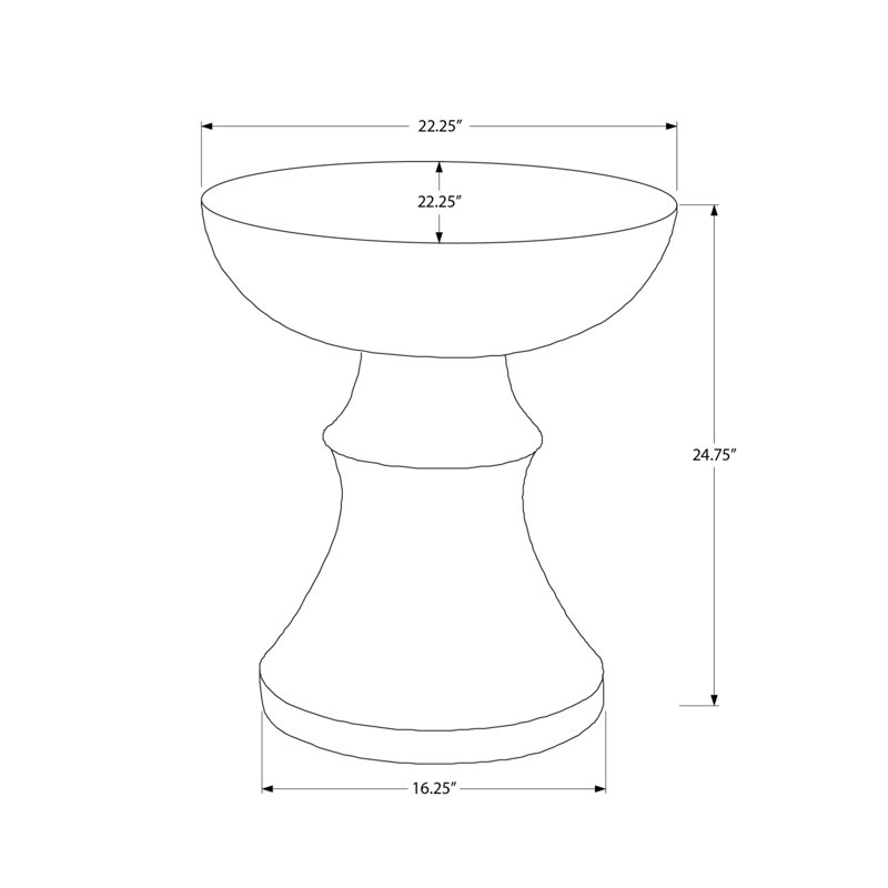 Table d'appoint, Blanc