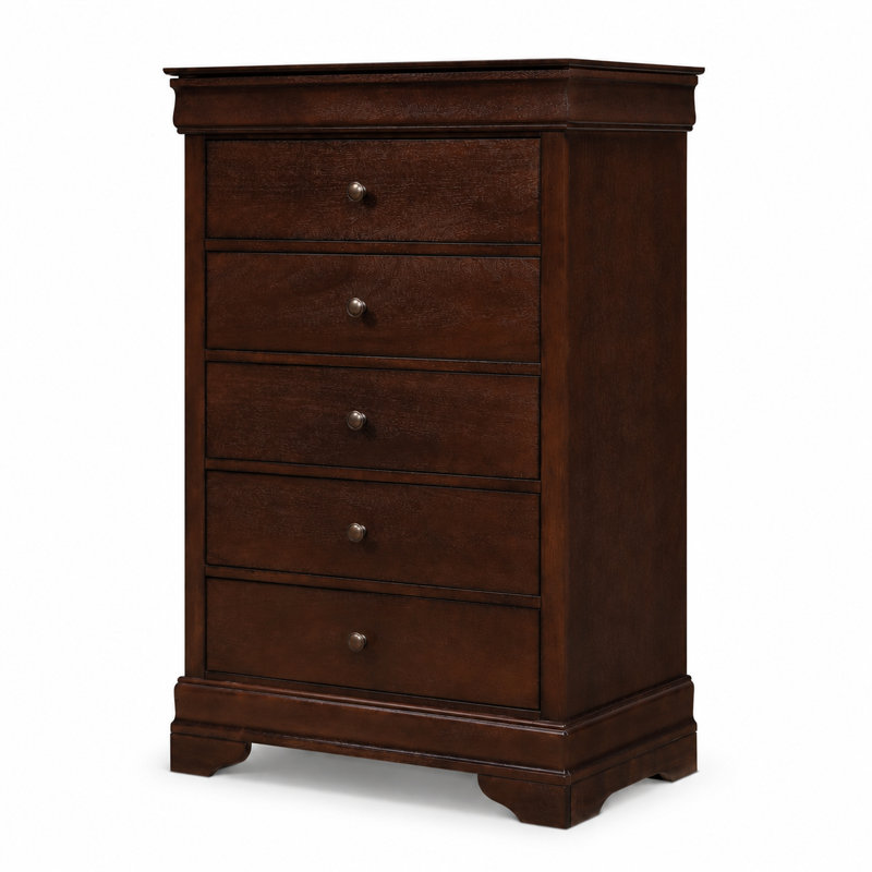 Commode 5 tiroirs l 31,75 po Aaleiyah