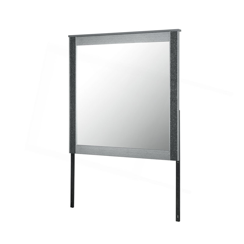 Lorenzo Silver Mirror
