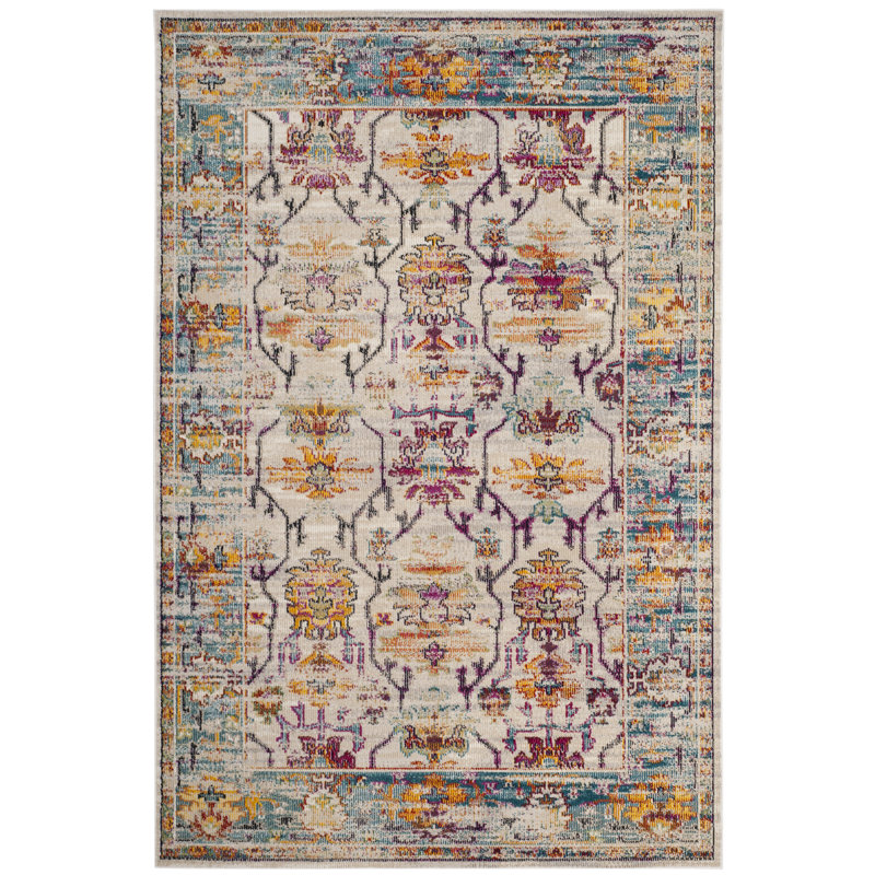 Aponte Performance Oriental Rug, Rectangle 3' x 5'