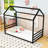 Metal Floor Bed With Guardrails-653227148-653227187