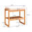 Natural Solid Wood Shoe Bench-534249846