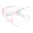 Platform Bed Frame with Under-bed Storage Space-2022492555