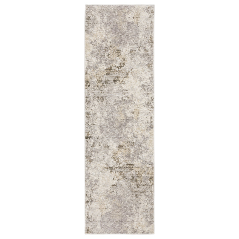 Gwern Abstract Indoor Rug, Runner 2'3" x 7'6"