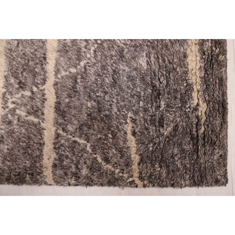 Tapis gris Cayla 5 pi 3 po x 7 pi 3 po