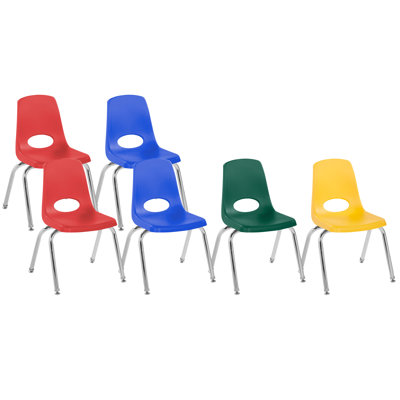 Chaise de classe empilable
