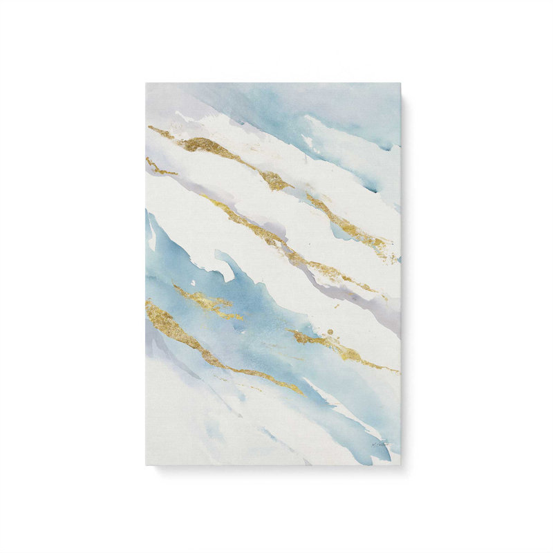 «Snow Drift with Accents», reproduction sur toile dans un cadre américain, H 18 po x l 12 po x P 1,25 po, Wrapped Canvas