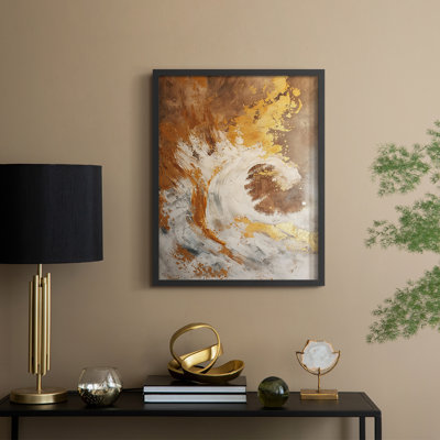 ABSTRACT Series CDXLII, reproduction encadrée - bois massif