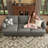 91" Lawson Sofa With Extra Deep Seats, 3-seat Sofa Couch For Living Room, Mid-century Modern(set Of 2)-1860462106