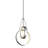 Aliyonna Single 2-Light LED Unique Geometric Chandelier