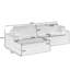 Canapé modulaire en L 28,25 po Boneless-1887820423-1887820417