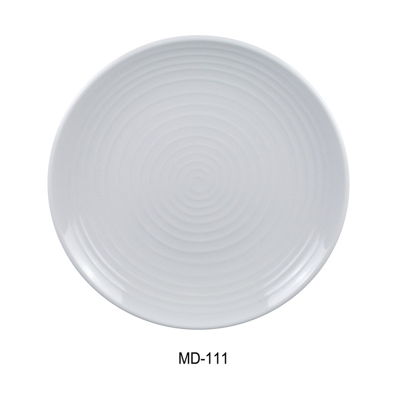 Plateau en mélamine Milando, L 10,5 po x l 10,5 po x H 1,25 po