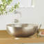 Maestro Hand Hammered Oval Vessel Bathroom Sink-5846342