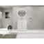 Meuble-lavabo autoportant avec lavabo en résine et 2 portes à fermeture en douceur, meuble-lavabo pour la maison, appartement-1131538070