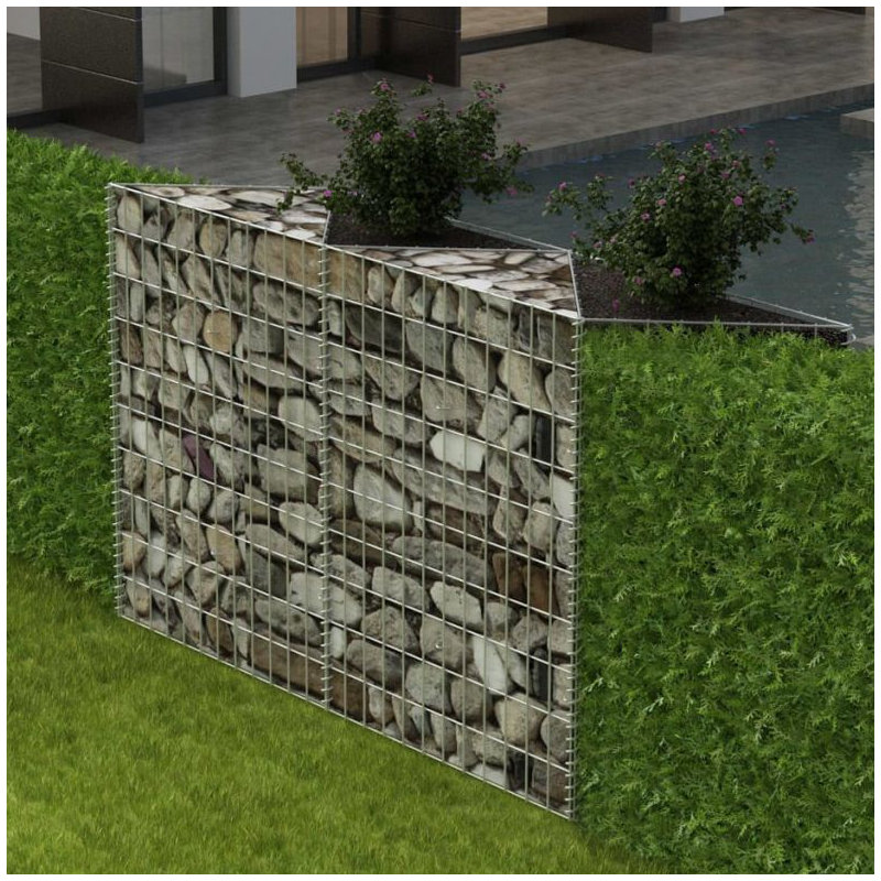 Mahia Metal Planter Box, H100 x W150 x D30cm