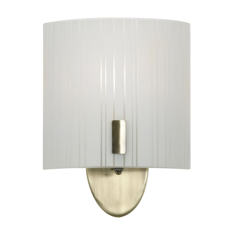 Croy Armed Sconce, Antique Brass