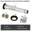 Drain escamotable de lavabo de salle de bain sans trop-plein-101313833