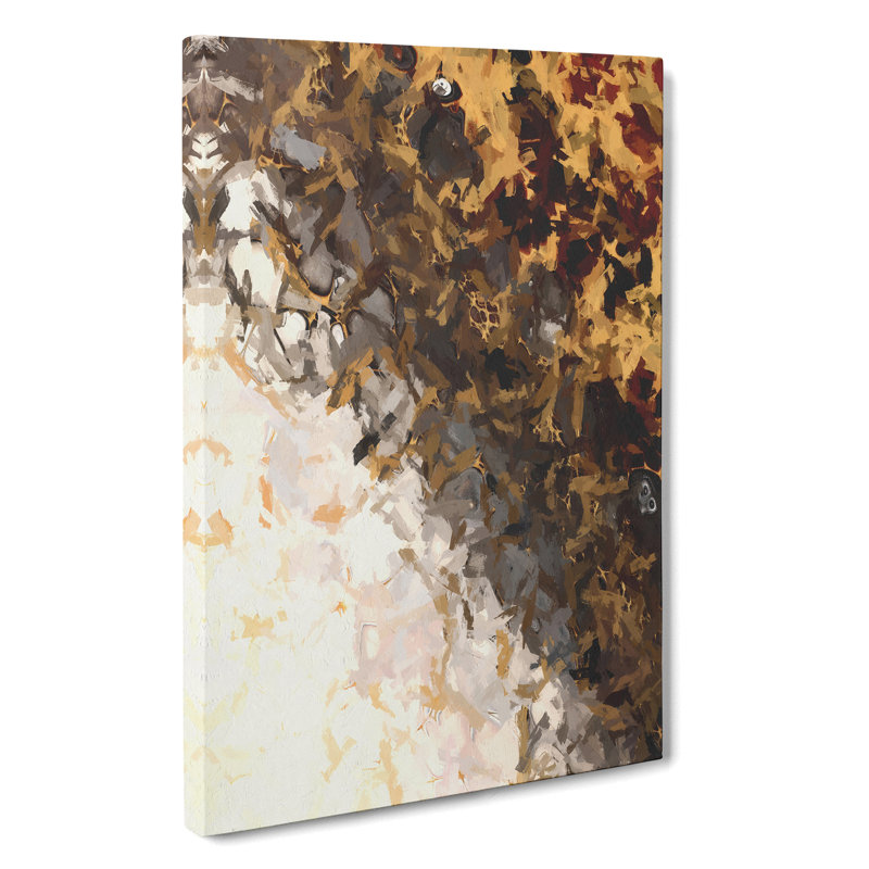 View Of The Shadows Abstract - Wrapped Canvas Print, 50cm H x 35cm W x 3cm D