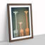 The Three Giraffes - Framed Print-143713231-143713224