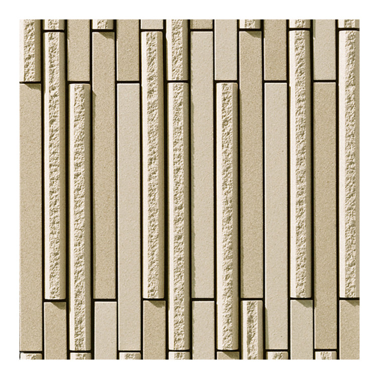 Ombre 9" x 0.77" Ceramic Linear Mosaic Wall Tile
