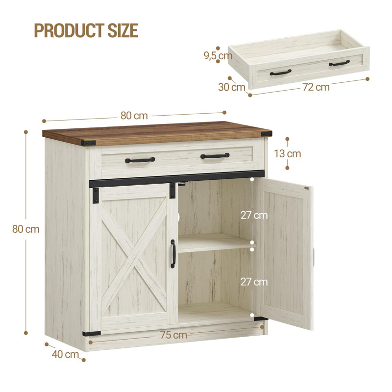 MDF 2 - Door Rectangle Accent Cabinet