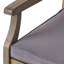 Ensemble de 2 chaises de salle à manger en bois avec coussins gris-697455714-697455724