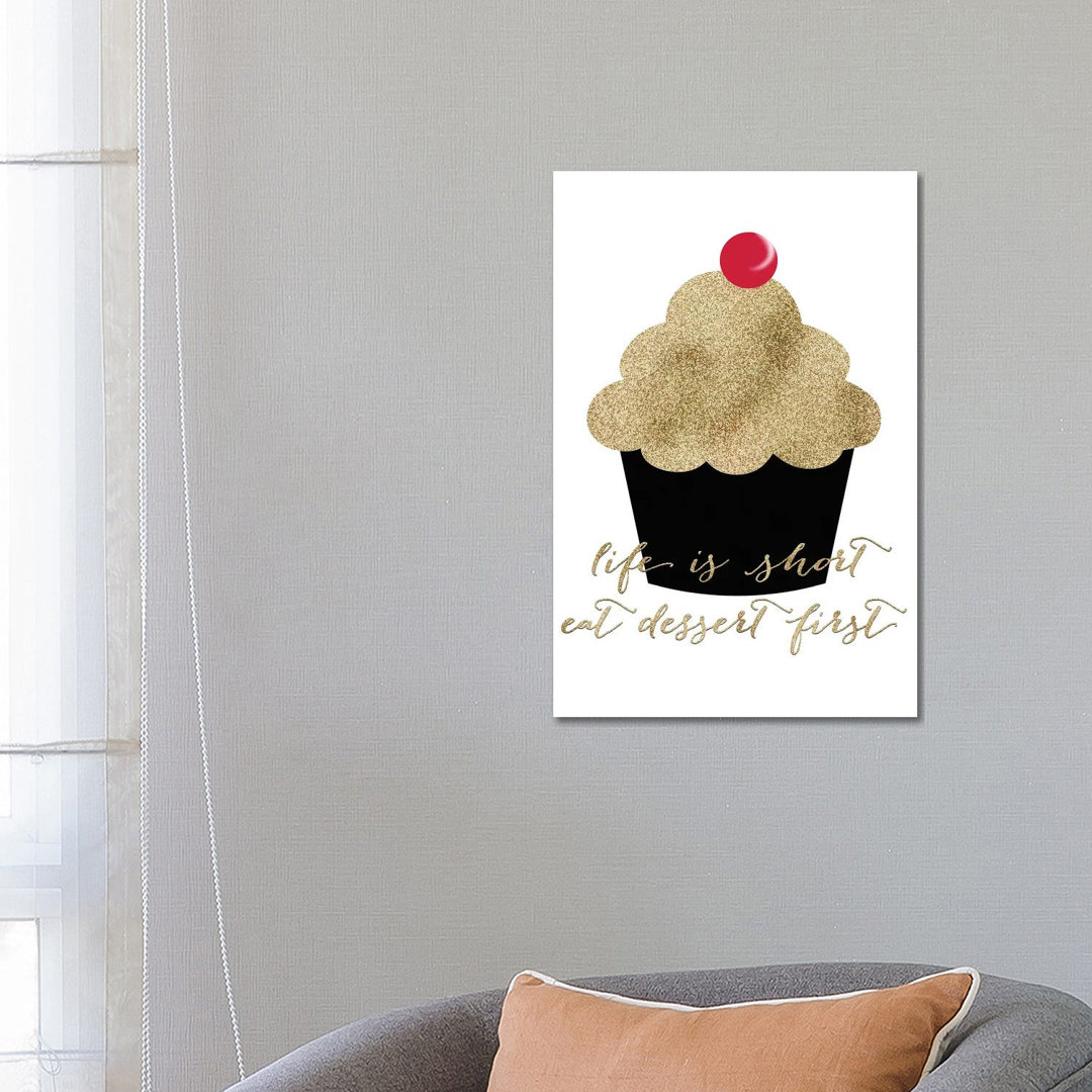 Eat The Cupcake von Blursbyai - Galerie-verpackte Leinwand Giclée