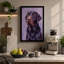 Quiet Labrador Modern - Wrapped Canvas-2135586616-2135586619