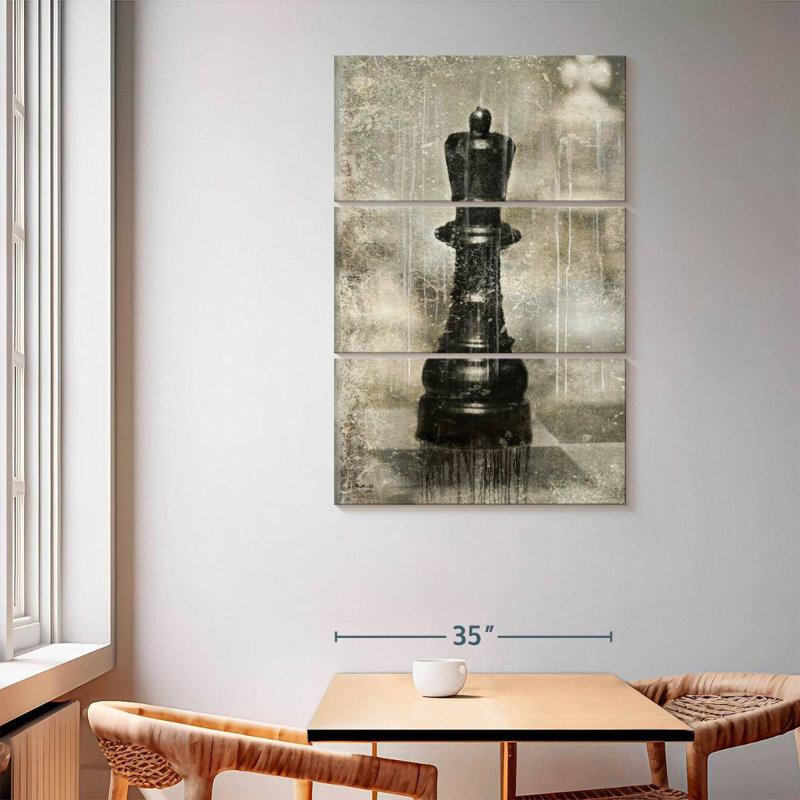 Senne Checkmate I, 65" H x 42" W