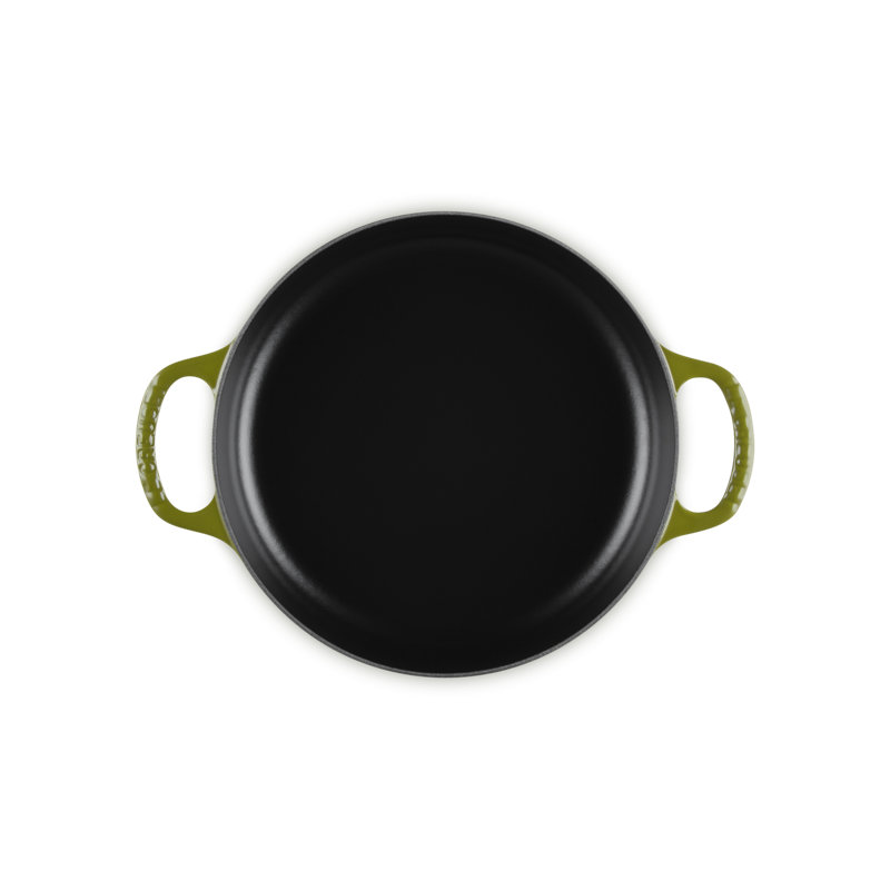 Signature Enameled Cast Iron 11" Everyday Pan, Olive
