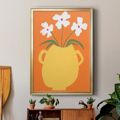 «Modern Blooms II», reproduction encadrée de qualité supérieure - Prêt à être accroché-2848082
