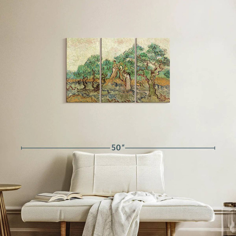 Senne The Olive Orchard, H 20 po x l 33 po