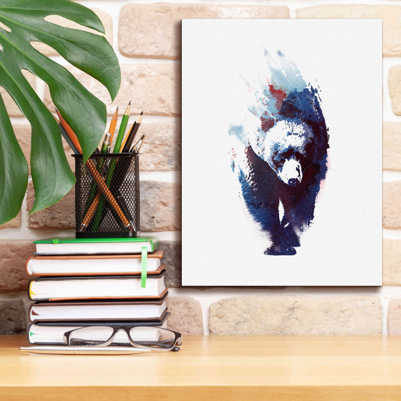 «Mort Run» par Robert Farkas, estampe numérique sur toile, H 16 po x l 12 po x P 0,75 po