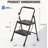 2-Step Steel Lightweight Folding Step Stool-1582819944
