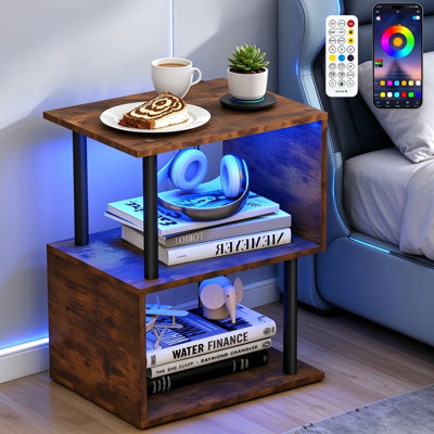 Pedestal Side Table