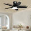 Ventilateur de plafond avec lumières DEL Whitham-1922404520
