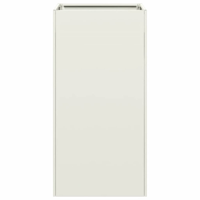 Metal Planter Box, White