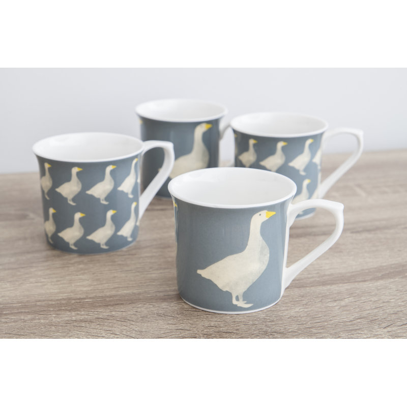 4 Piece Mug Set