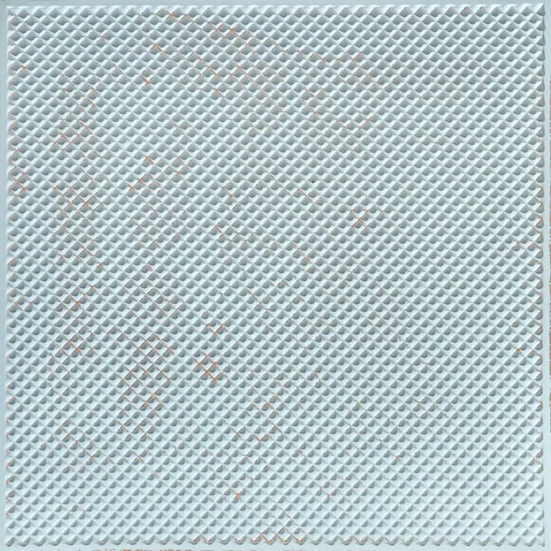 Carreau de faux-plafond en maille à coller ou à coller - 24 po x 24 po, Taupe antique