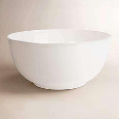 Nevaeh White Serving Bowl